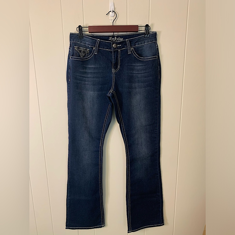 Love Indigo Blue Bootcut Jeans Size 8